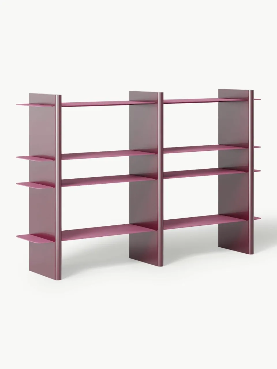 Wandkast Rami met metalen elementen^Westwing Collection Fashion