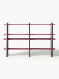 Wandkast Rami met metalen elementen^Westwing Collection Fashion