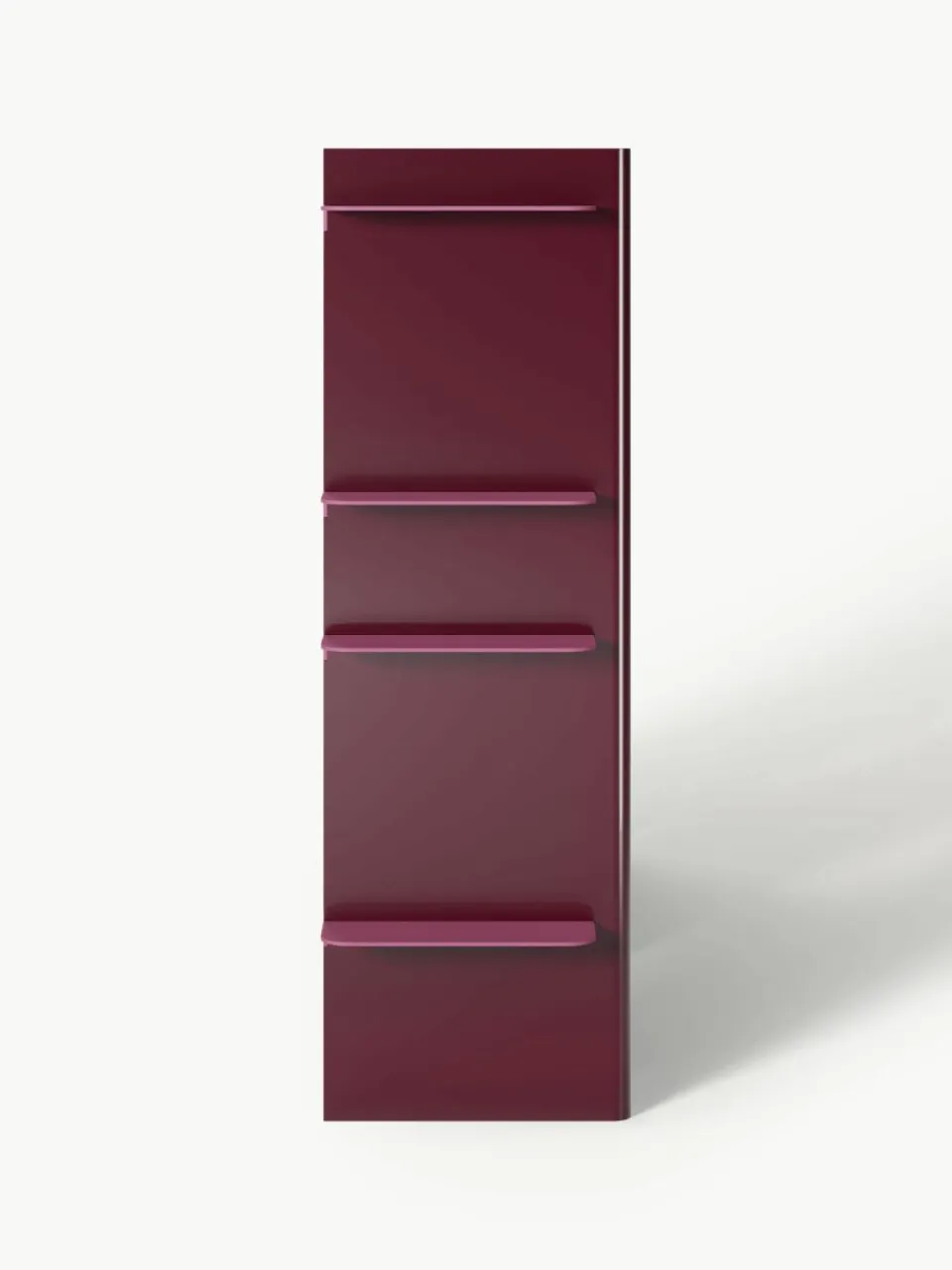 Wandkast Rami met metalen elementen^Westwing Collection Fashion