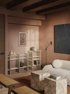 Wandkast Rami met metalen elementen^Westwing Collection New