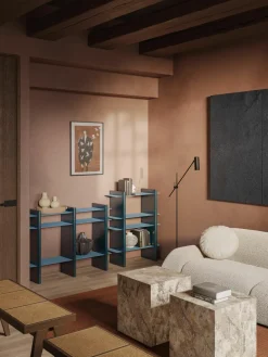 Wandkast Rami met metalen elementen^Westwing Collection Clearance