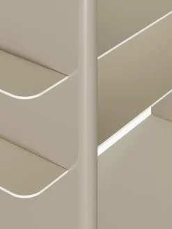 Wandkast Rami met metalen elementen^Westwing Collection Sale