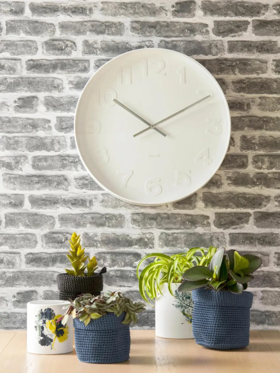 Wandklok Mr. White^Karlsson New