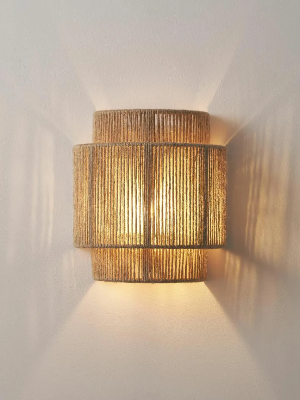 Wandlamp Cecillia van jute^Westwing Collection Discount