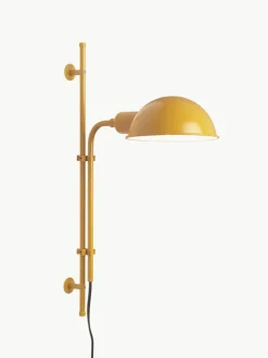 Wandlamp Funiculí met stekker en verstelbare lampenkap^Marset Hot