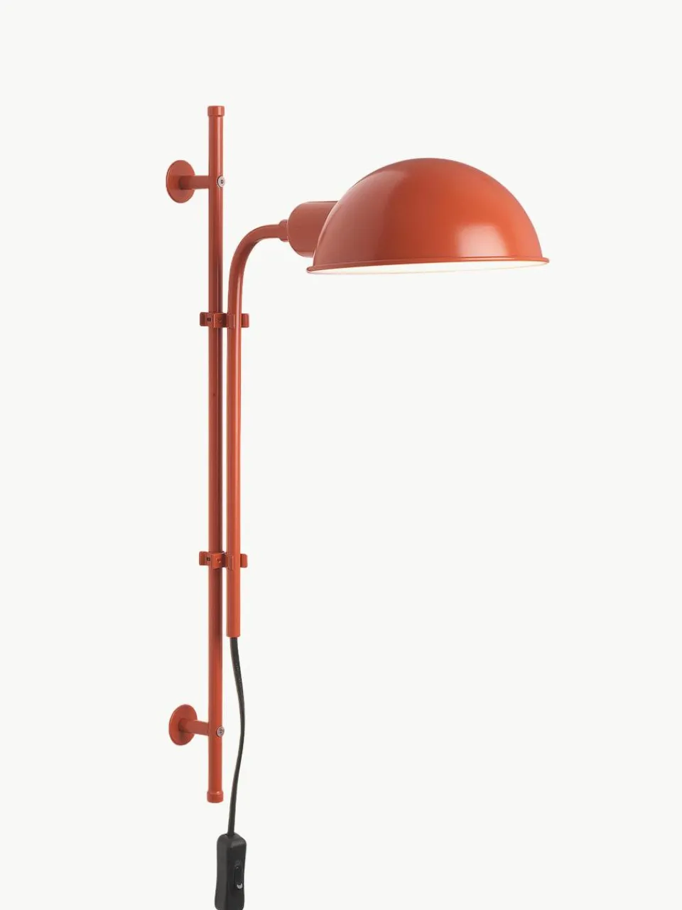 Wandlamp Funiculí met stekker en verstelbare lampenkap^Marset Discount