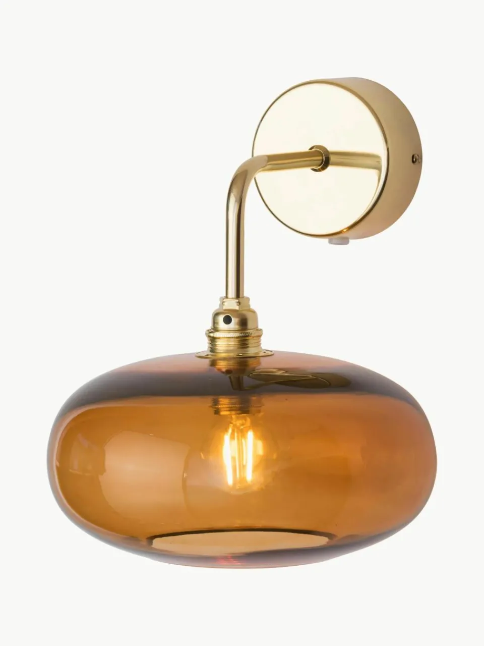 Wandlamp Horizon van mondgeblazen glas^EBB & FLOW Discount