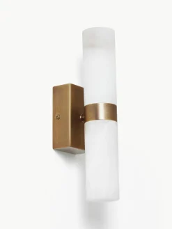 Wandlamp Isaac van albast^Westwing Collection Best