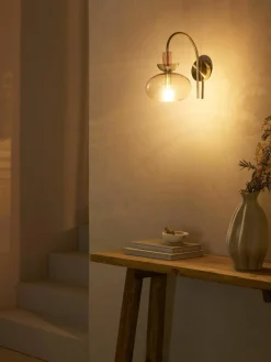 Wandlamp Nyra van gekleurd glas^Westwing Collection Clearance