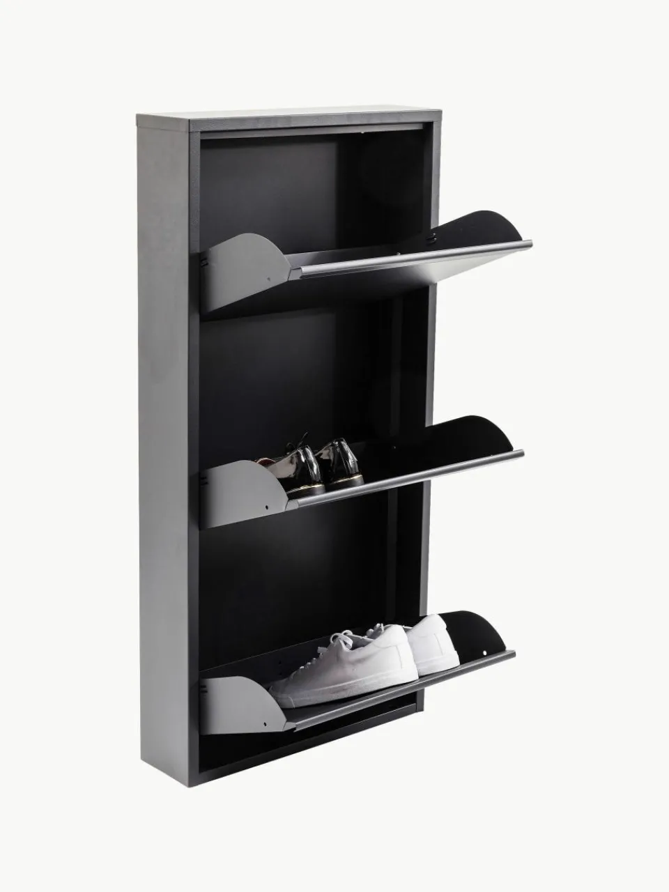 Wandschoenenkast Caruso met opklapbare vakken^Kare Design New