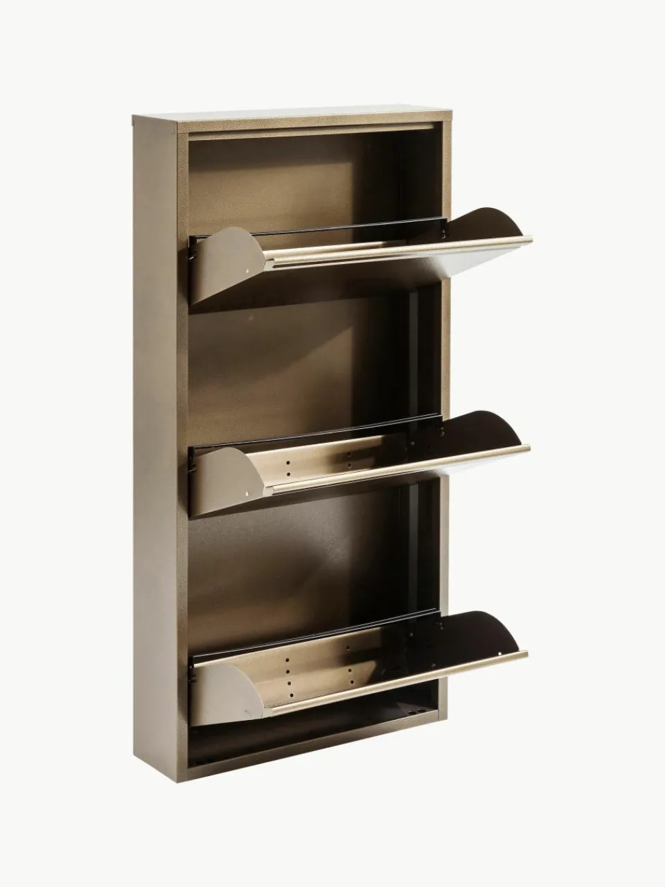 Wandschoenenkast Caruso met opklapbare vakken^Kare Design Outlet