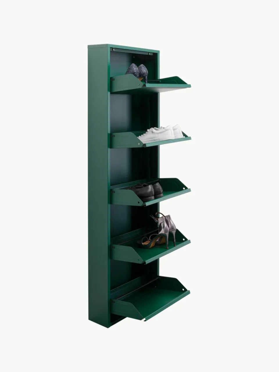 Wandschoenenkast Caruso met opklapbare vakken^Kare Design New