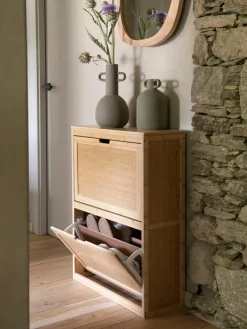 Wandschoenenkast Kedar van bamboehout^ANDREA HOUSE Best