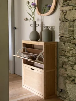 Wandschoenenkast Kedar van bamboehout^ANDREA HOUSE Best