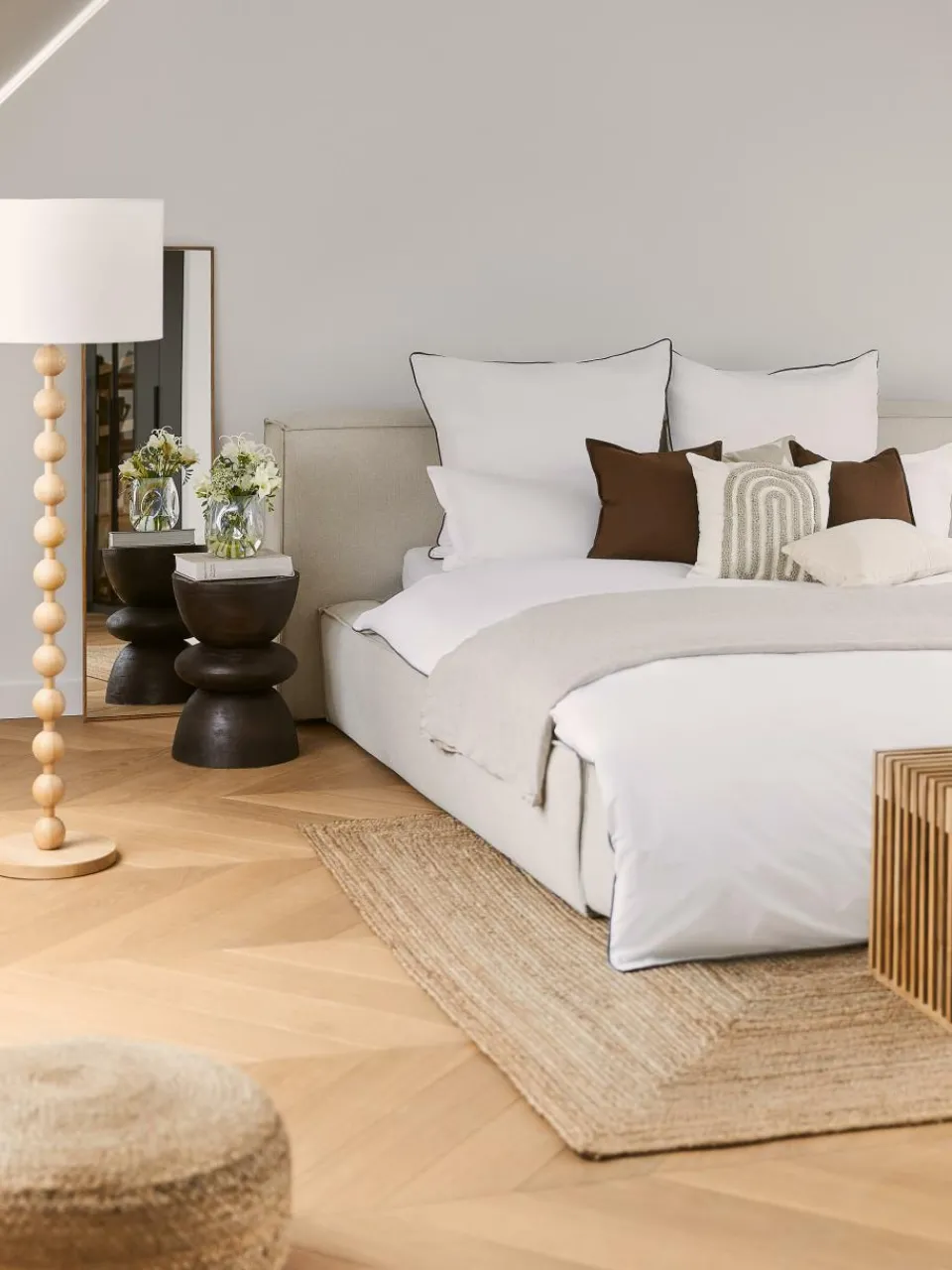 Wandspiegel Avery met eikenhouten lijst^Westwing Collection Clearance