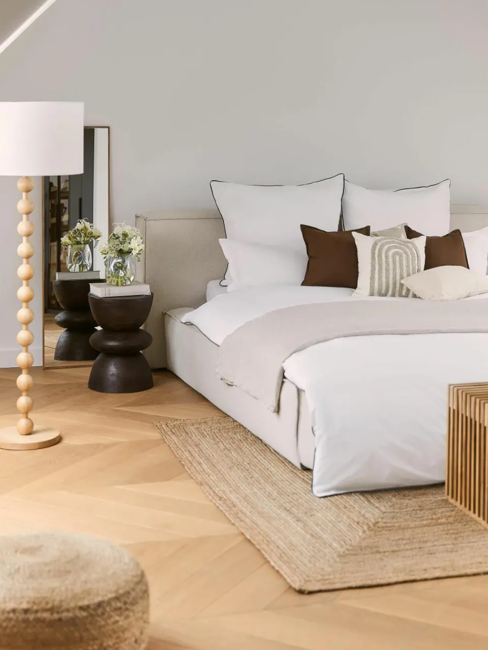 Wandspiegel Avery met eikenhouten lijst^Westwing Collection Clearance
