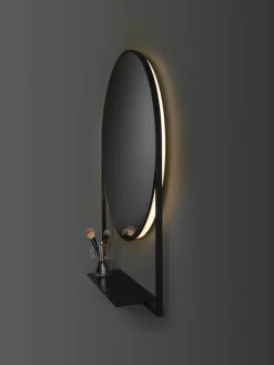 Wandspiegel Cassiopea met LED-verlichting^Vanita&Casa Discount
