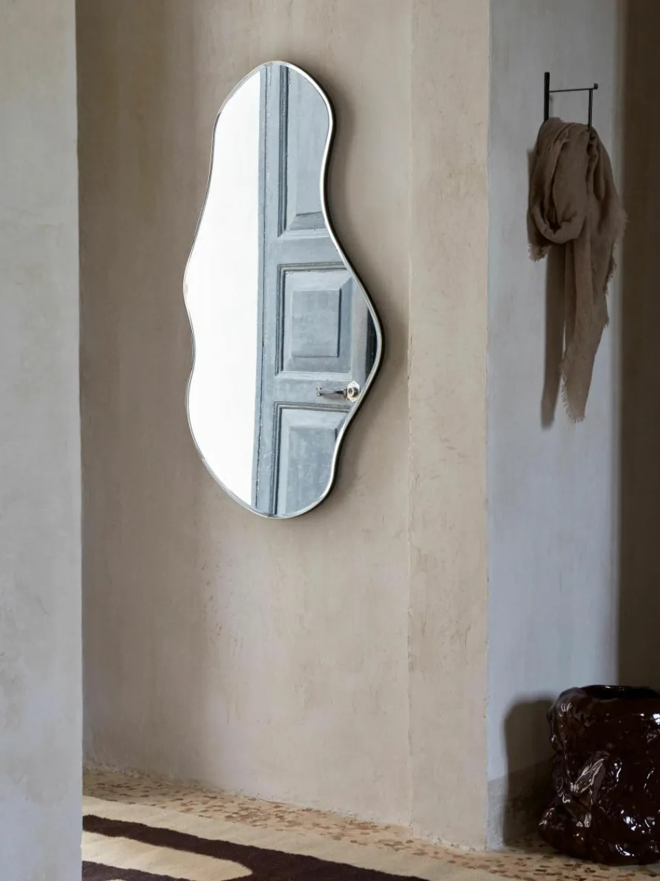 Wandspiegel Pond in organische vorm^ferm LIVING Best