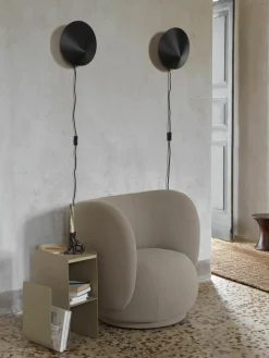 Wandspot Arum met stekker, verstelbaar^ferm LIVING Fashion