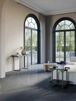 Wandtafel Bella met marmerlook^Westwing Collection New