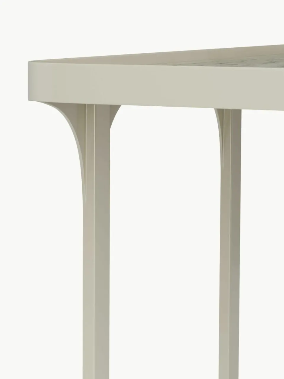 Wandtafel Bella met travertijn look^Westwing Collection Fashion