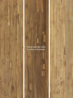 Wandtafel Lawas van teakhout^Westwing Collection Discount