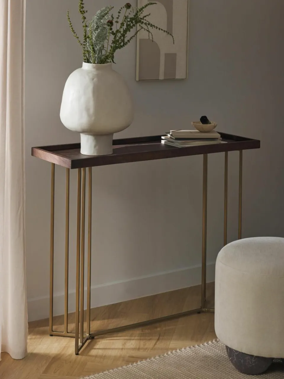 Wandtafel Luca van mangohout^Westwing Collection Outlet