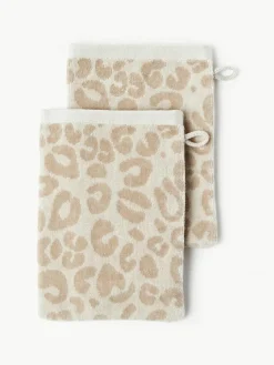 Washandjes Leo, 2 stuks^Westwing Collection Clearance
