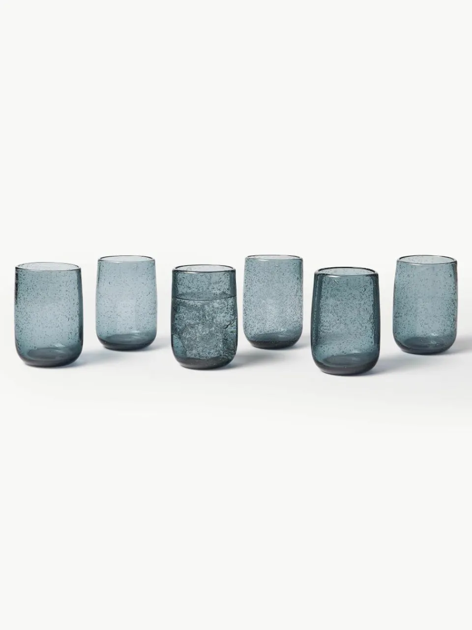 Waterglazen Bari met luchtbellen, 6 stuks^Olsson & Jensen Best