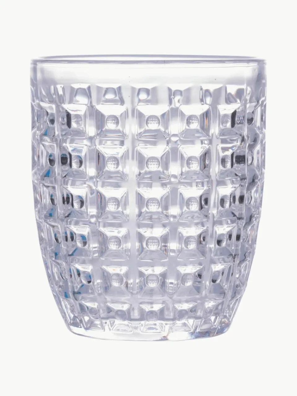 Waterglazen Bicchieri met structuurpatroon, 6-delig^Villa D'Este Home Tivoli Hot