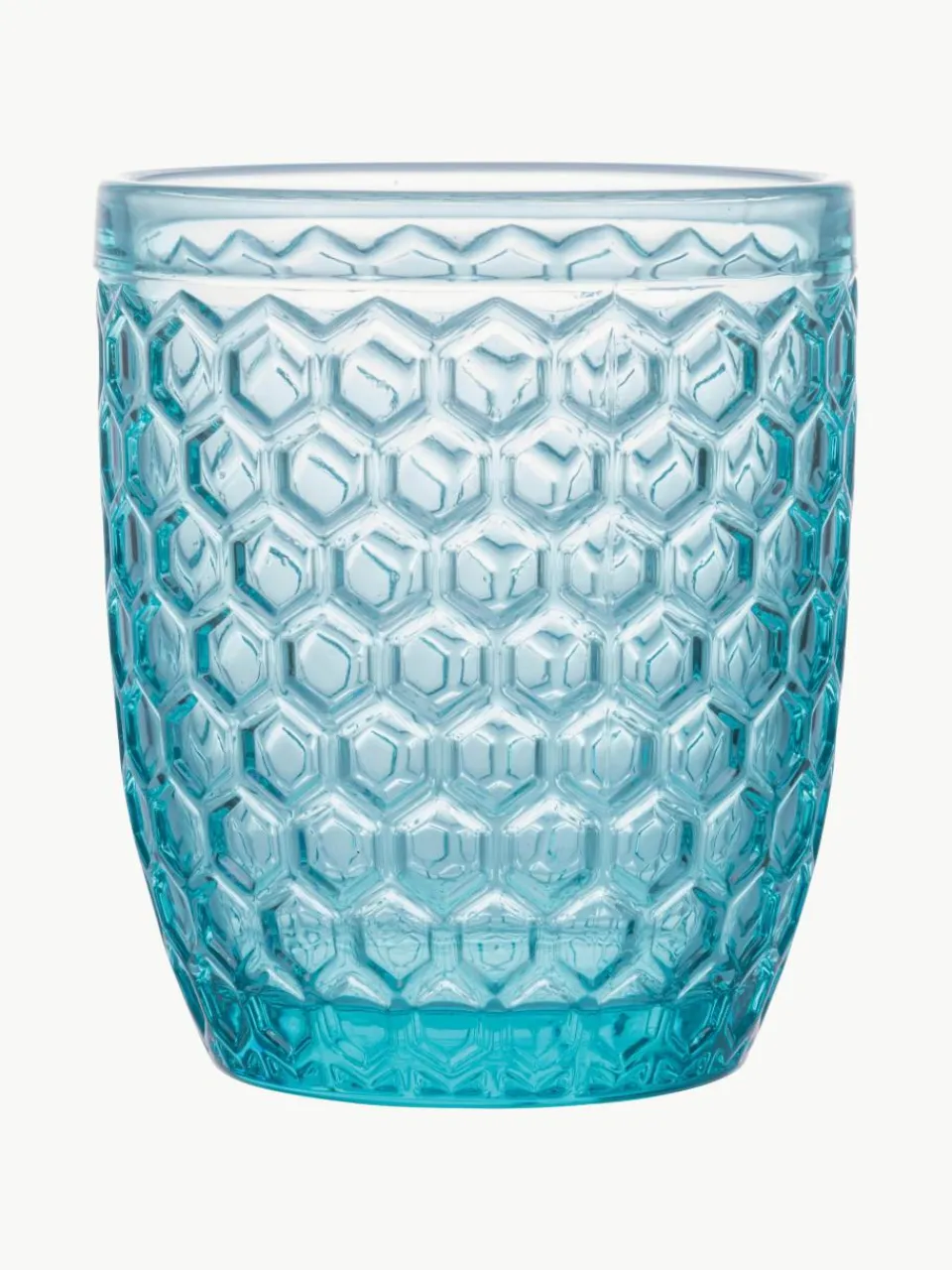 Waterglazen Bicchieri met structuurpatroon, 6-delig^Villa D'Este Home Tivoli Hot