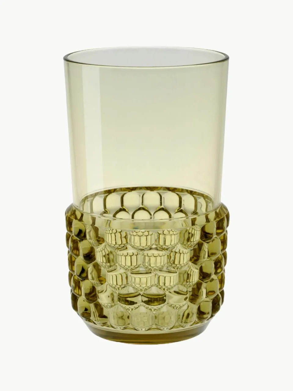 Waterglazen Jellies met structuurpatroon, 4 stuks^Kartell Best