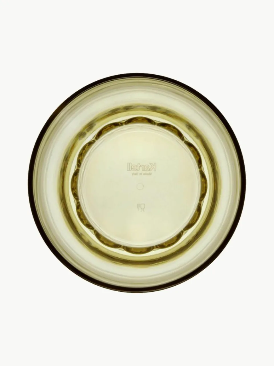 Waterglazen Jellies van kunststof 4 stuks^Kartell Discount