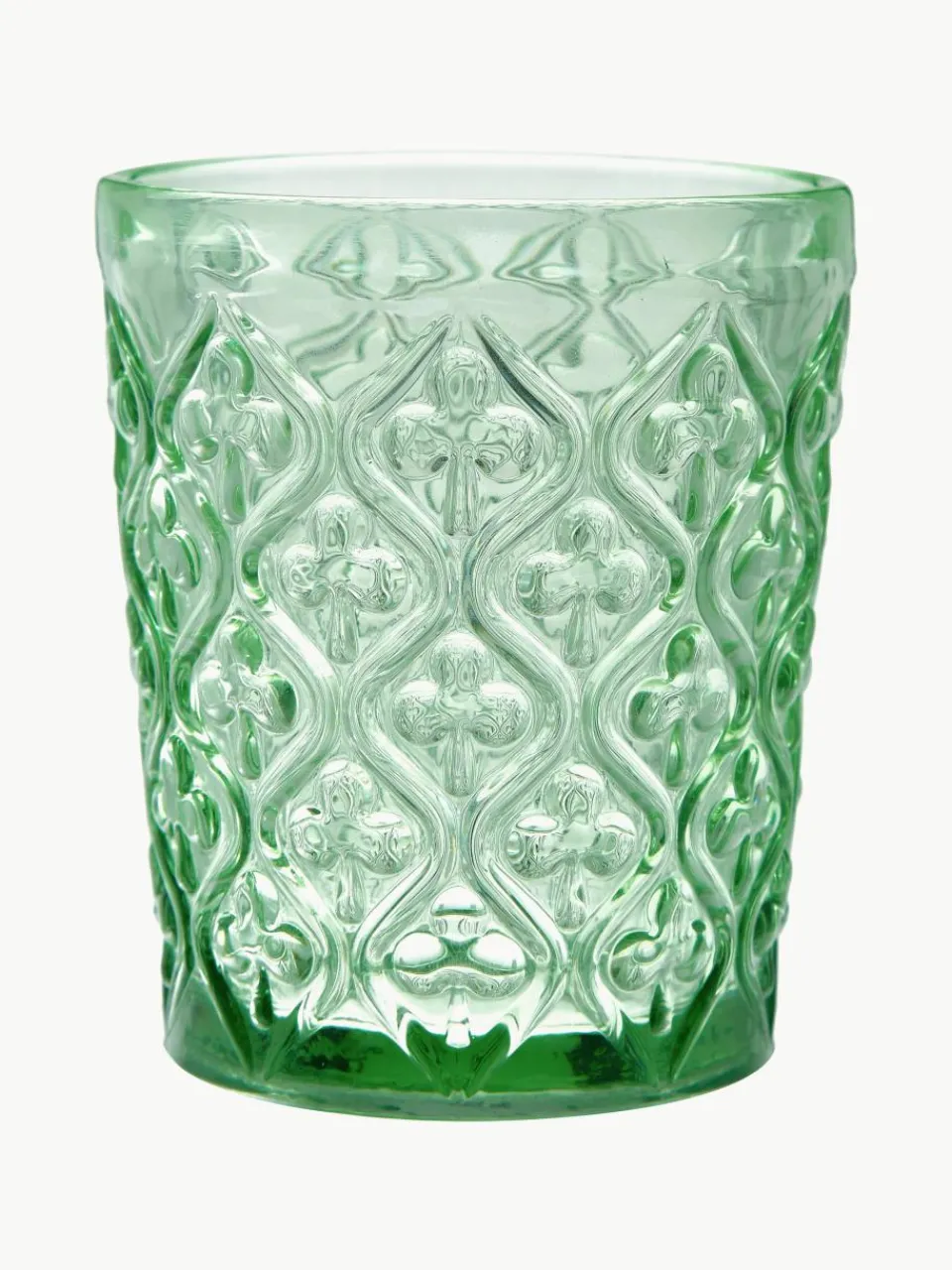 Waterglazen Marrakech met structuurpatroon, set van 6^Villa D'Este Home Tivoli Outlet
