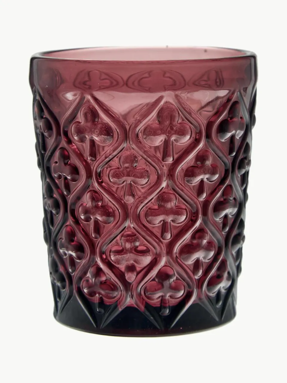 Waterglazen Marrakech met structuurpatroon, set van 6^Villa D'Este Home Tivoli Outlet