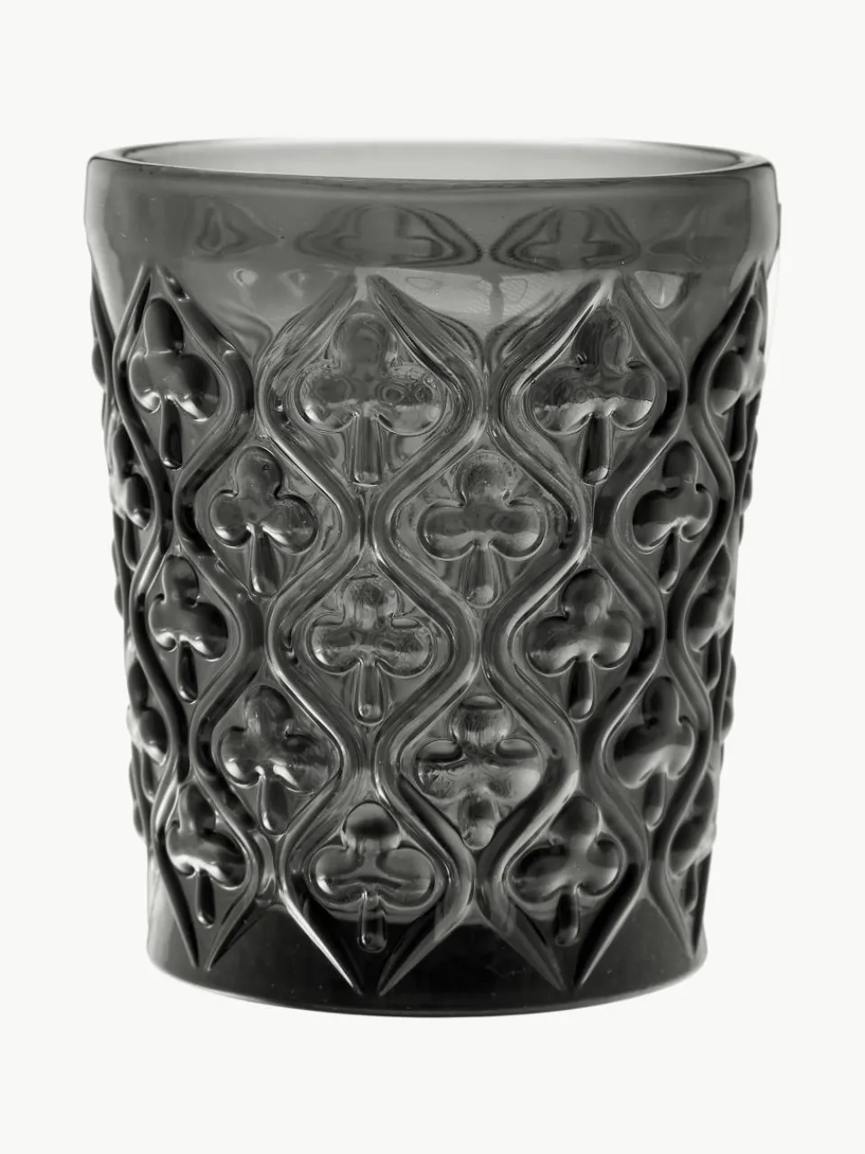 Waterglazen Marrakech met structuurpatroon, set van 6^Villa D'Este Home Tivoli Outlet