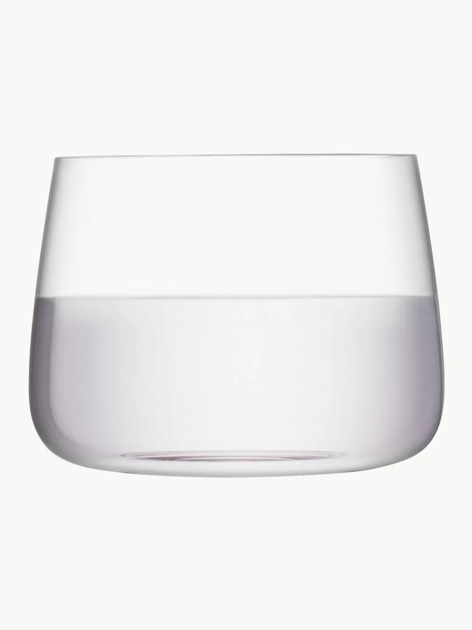 Waterglazen Metropolitan, 4 stuks^Lsa International Outlet