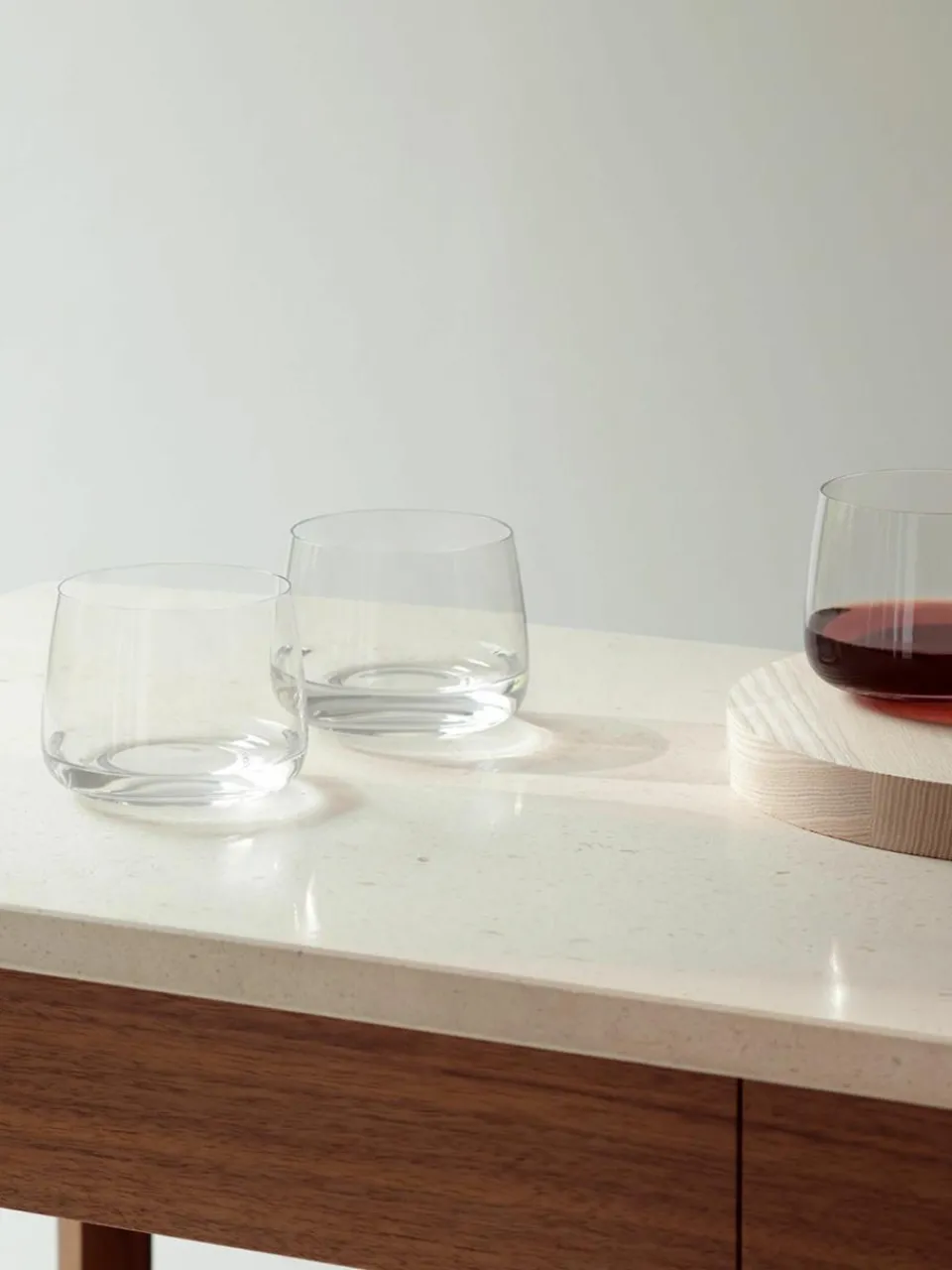 Waterglazen Metropolitan, 4 stuks^Lsa International Outlet