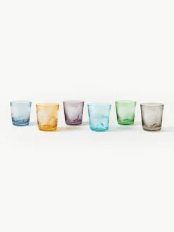 Waterglazen Peony, set van 6^Pols Potten Fashion