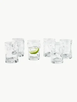 Waterglazen Sorgente in organische vorm, 6 stuks^Westwing Discount