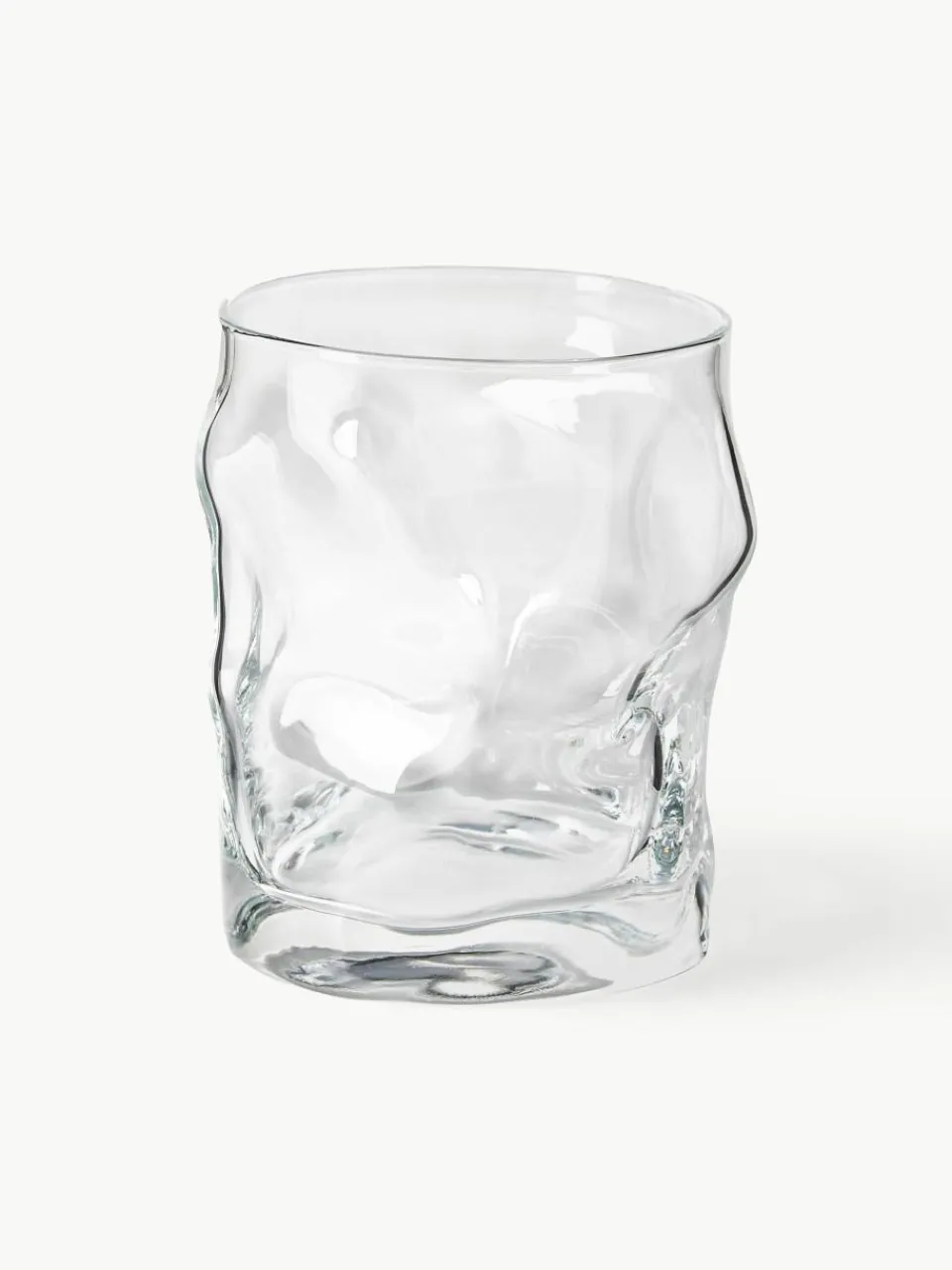 Waterglazen Sorgente in organische vorm, 6 stuks^Westwing Best