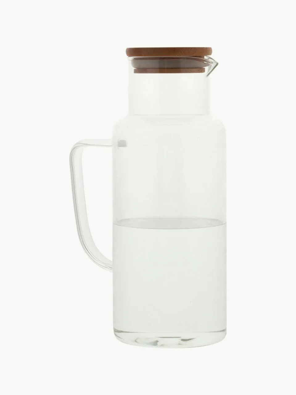 Waterkaraf Jarro met bamboe deksel, 1 L^ANDREA HOUSE Hot