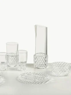 Waterkaraf Jellies met structuurpatroon, 1.3 L^Kartell Hot