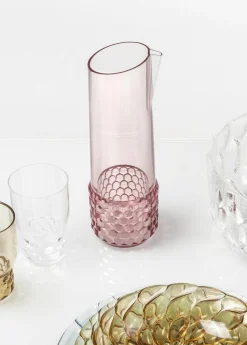 Waterkaraf Jellies met structuurpatroon, 1.3 L^Kartell Fashion