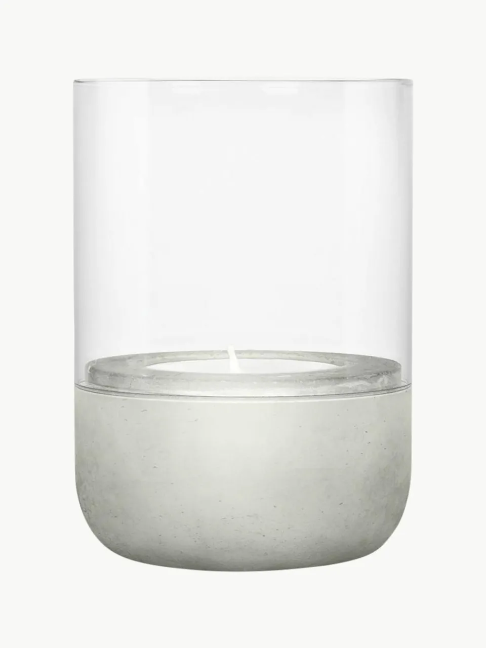 Waxinelichten Calma van beton, 2 stuks^blomus Discount