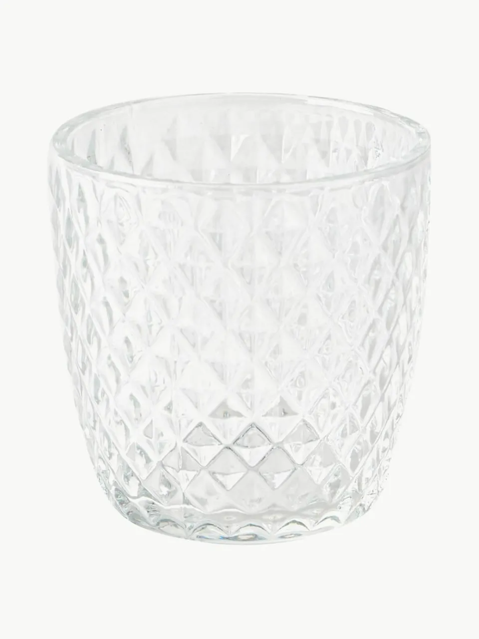 Waxinelichthouder Marilu van glas, set van 4^Westwing Best