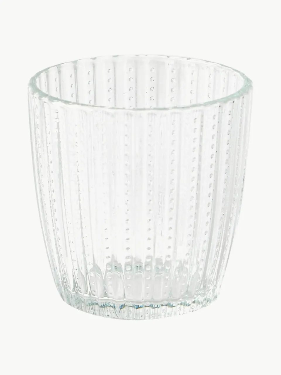 Waxinelichthouder Marilu van glas, set van 4^Westwing Best