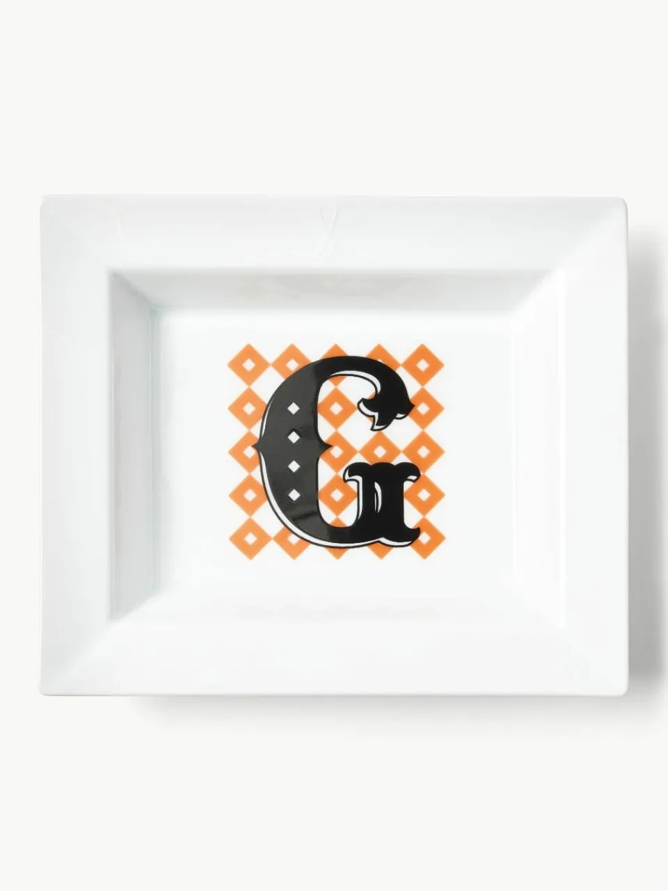 x MEISSEN, handemaakte vide-poche initialen met decoratie^Westwing Collection New