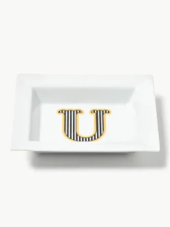 x MEISSEN, handgemaakte vide-poche initialen met decoratie^Westwing Collection Outlet