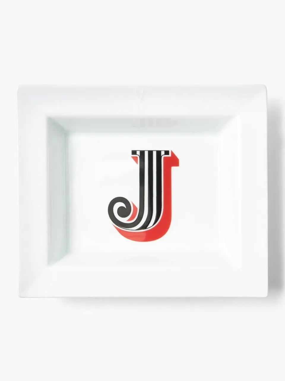 x MEISSEN, handgemaakte vide-poche initialen met decoratie^Westwing Collection Sale